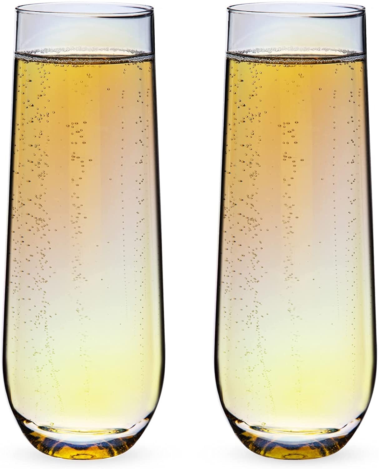 Luster Stemless Champagne Flute Set by Twine