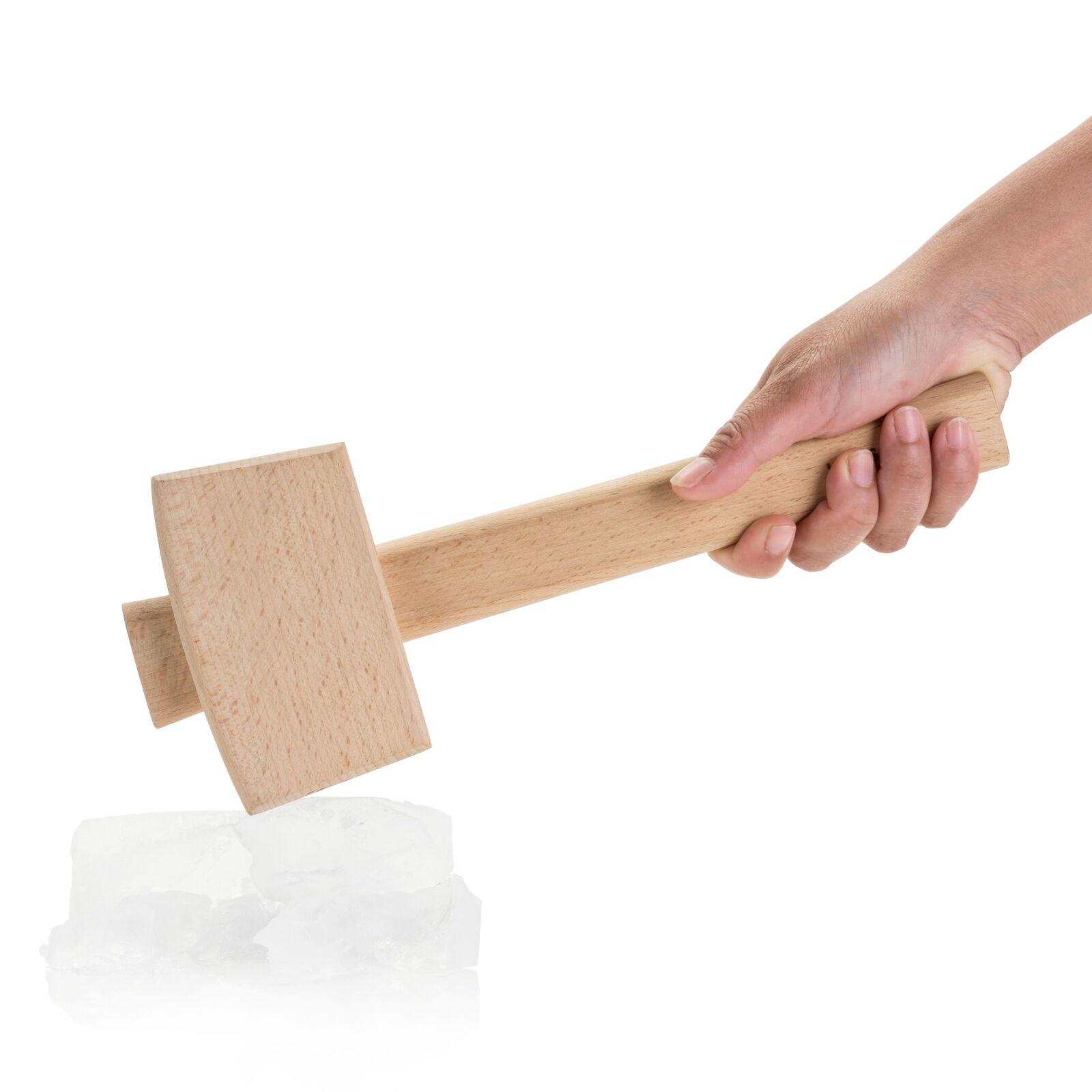 Viski Professional Lewis Ice Bag & Wooden Mallet IUCN Water