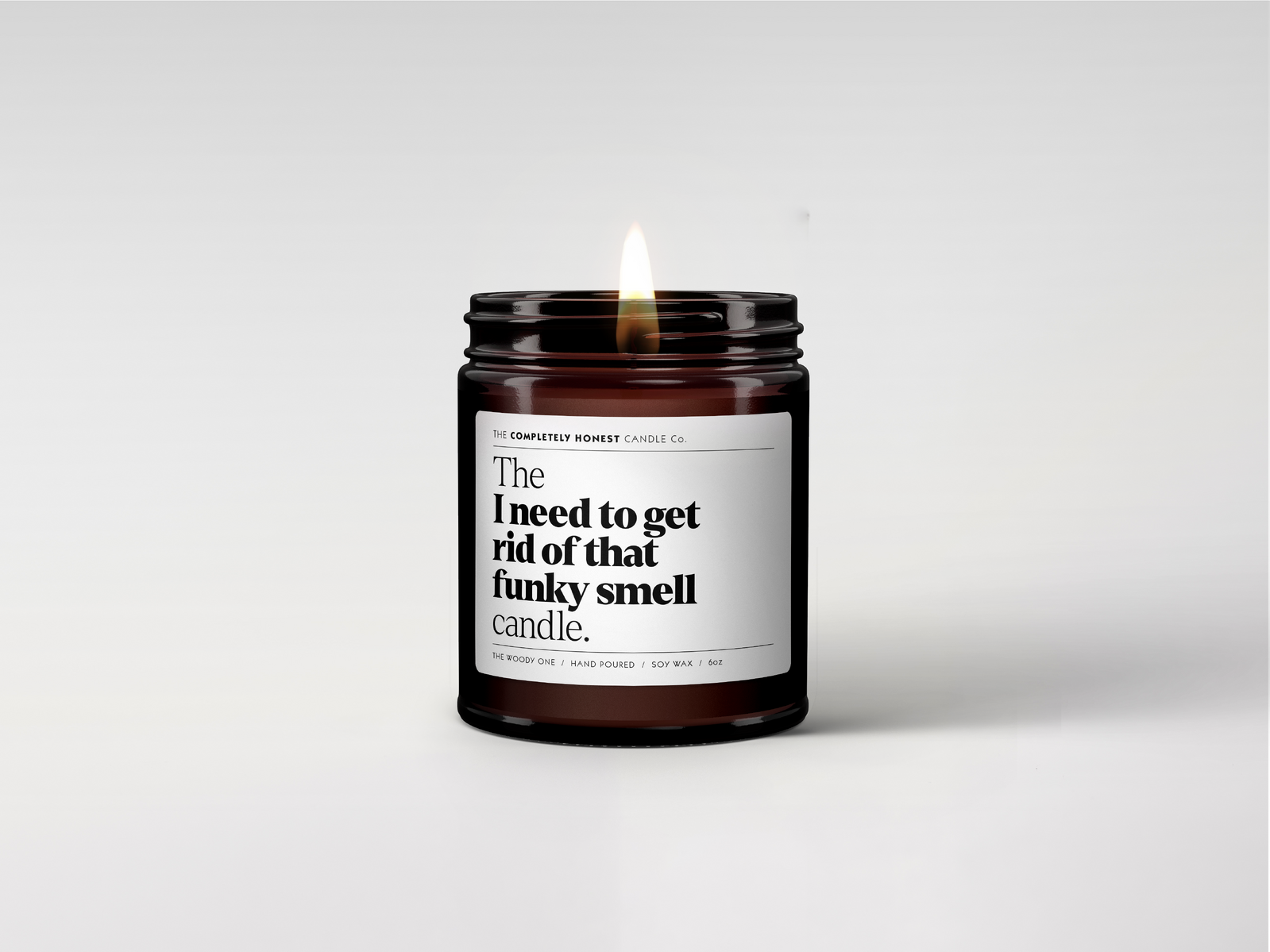 The I need to get rid of that funky smell candle Zesty The