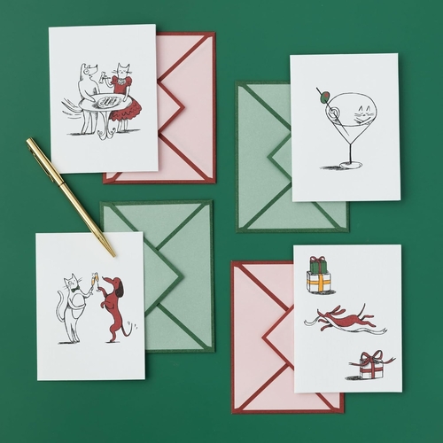 Kate Spade NY Assorted Holiday Card Set