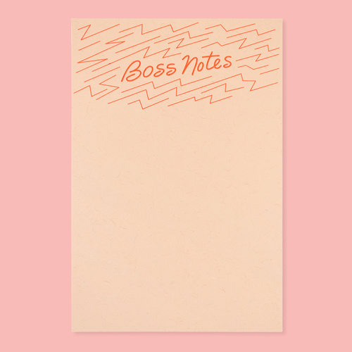 Boss notes notepad