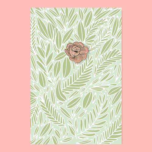 Flower post + pin