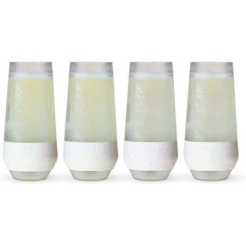 Champagne FREEZE Cooling Cups (set of 4) in Glitter Set by HOST