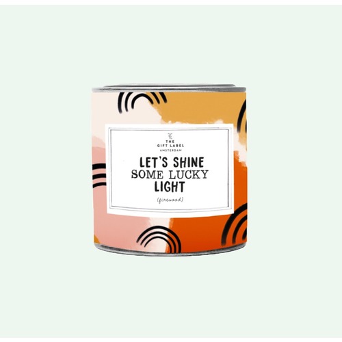 Let's Shine Some Lucky Light Tin Big - Jasmine Vanilla