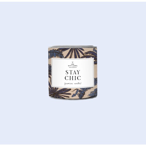 Stay Chic Candle Tin Small - Fresh Cotton