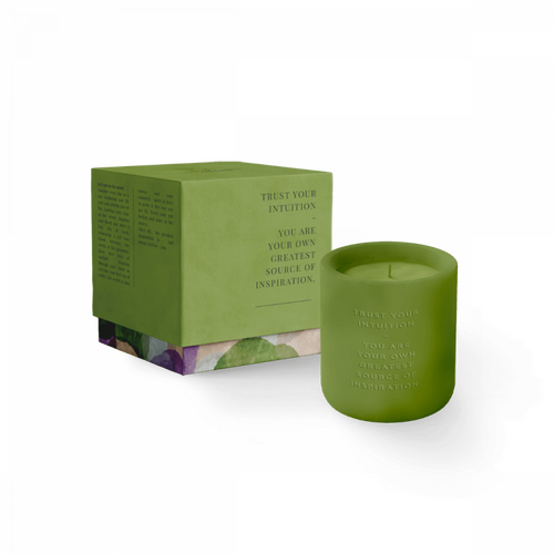 Cement Candle - Green |
