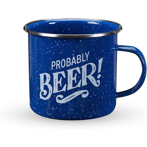 Probably Beer Enamel Mug by Foster & Rye