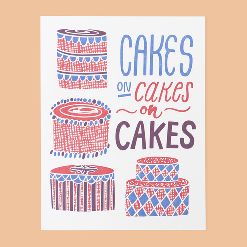 Cakes on Cakes.