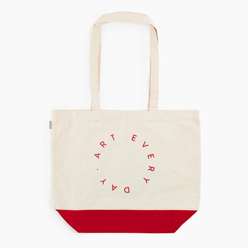 Art Every Day Tote in Red.