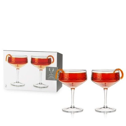 Admiral Coupe Glasses by Viski