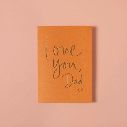 Love You Dad xo Mustard