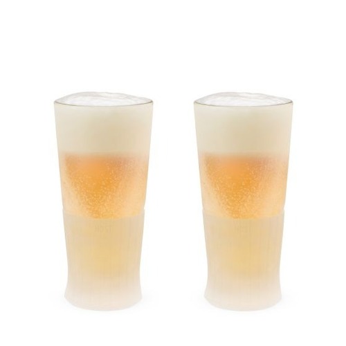 Glass FREEZEª Beer Glass (set of two) by HOST