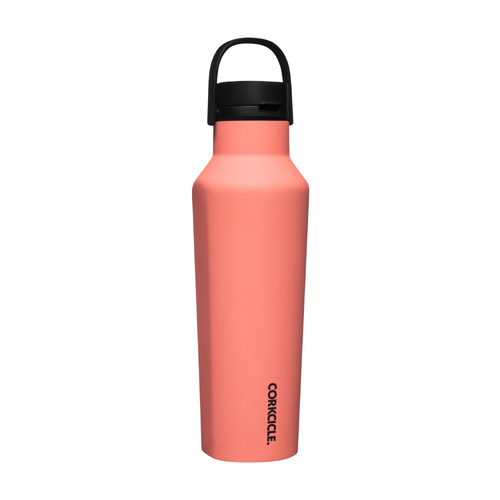 Corkcicle Sport Canteen - 20oz Neon Lights Coral.