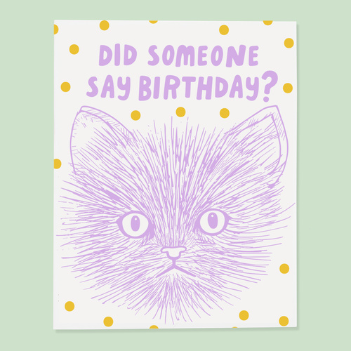 Did Someone Say Birthday?