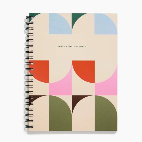 Daily Weekly Monthly Planner - Arches Large