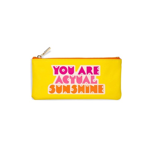 Get It Together Pencil Pouch - You Are Actual Sunshine