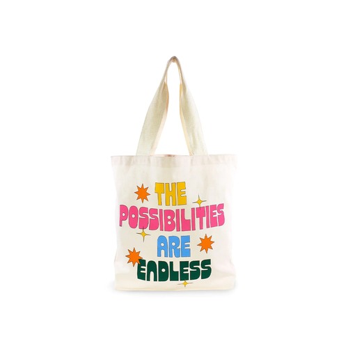 Canvas Tote - The Possibilities Are Endless