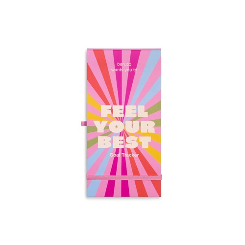 Goal Tracker Notepad, feel your best