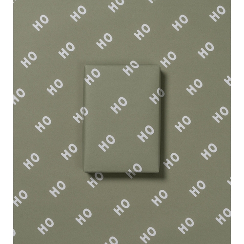 Ho Ho Ho (Pine Green) wrap roll