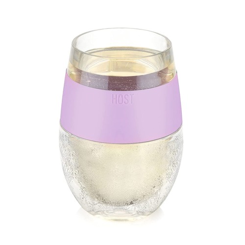 Wine FREEZE Cooling Cup in Lavender Single