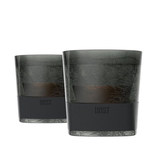 Whiskey FREEZEª Cooling Cup in Smoke by HOST (Two Pack)