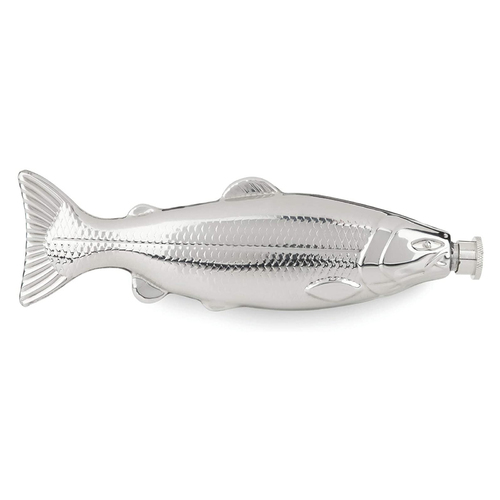 Stainless Steel Trout Flask by Foster & Rye