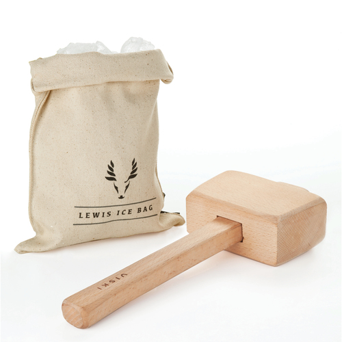 Lewis Ice Bag and Mallet by Viski