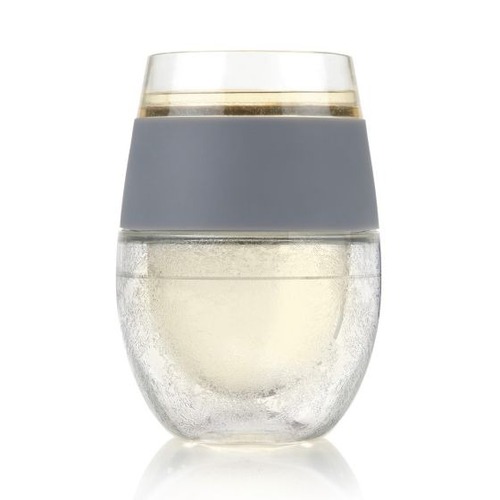Wine FREEZEª Cooling Cup in Grey (1 pack) by HOST