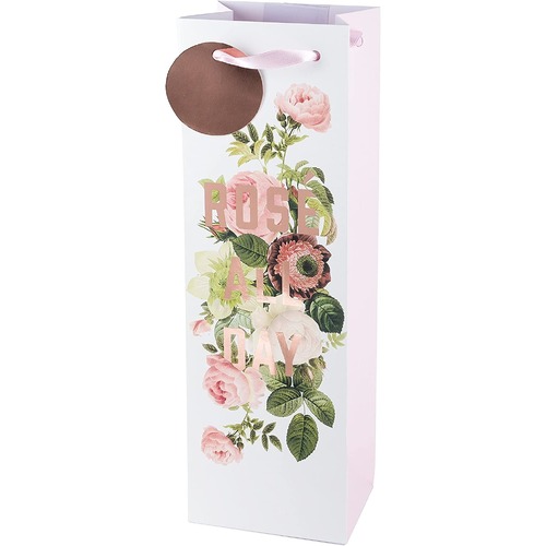 Rose All Day Single Bottle Wine Bag