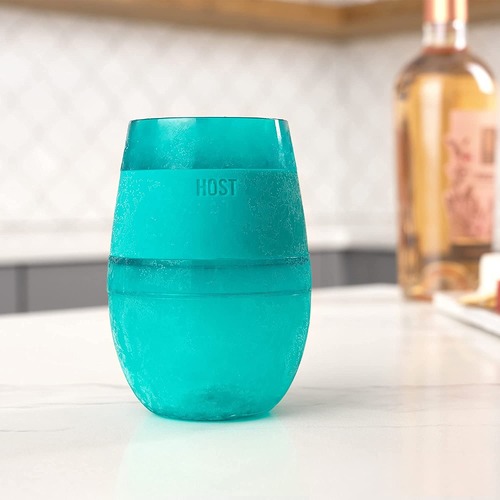 Wine FREEZEª Cooling Cup in Translucent Green