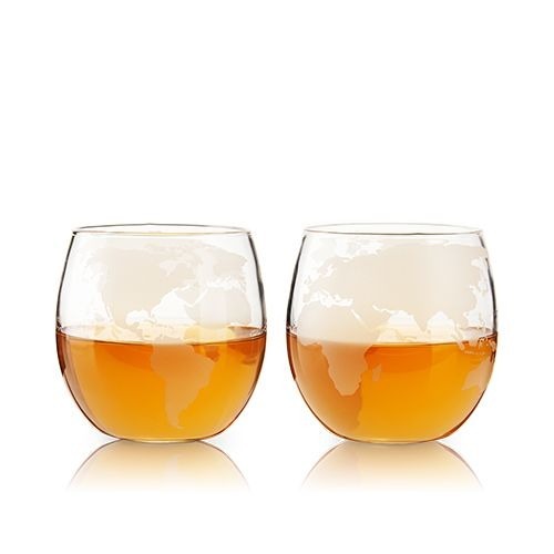 Globe Whiskey Tumblers by Viski