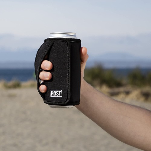 Insta-Chill Slim Can Sleeve in Black by HOST