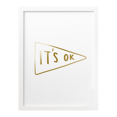 Its ok foil print D