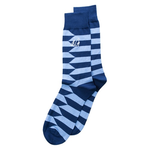 Don Offset Stripes Socks - Medium