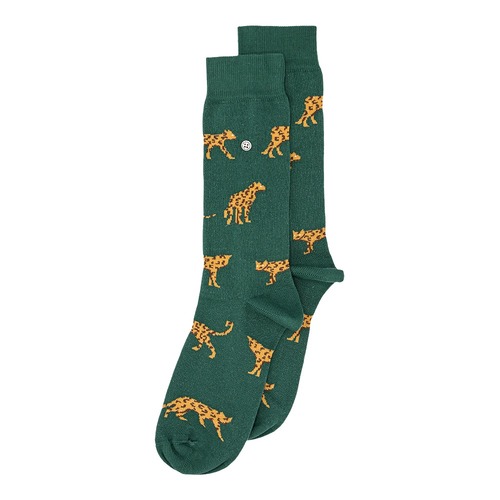 Jaguar Green Socks - Medium