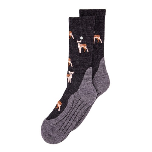 Deer Merino Wool Socks - Small