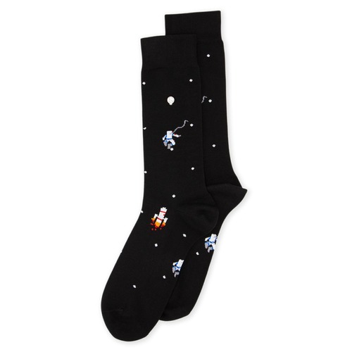 Astronauts in Space Socks - Medium