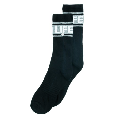 Sports Black Socks - Medium