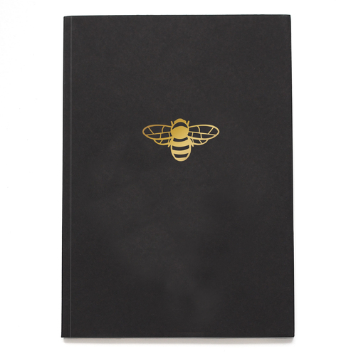 Bee Notebook - Black