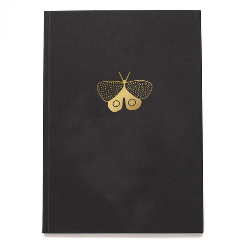 Butterfly Notebook - Black