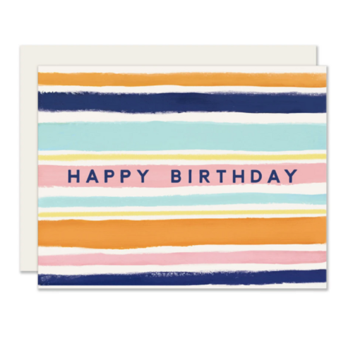 Simple Stripes Birthday