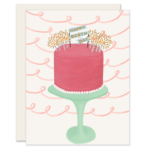 Pink Cake Birthday