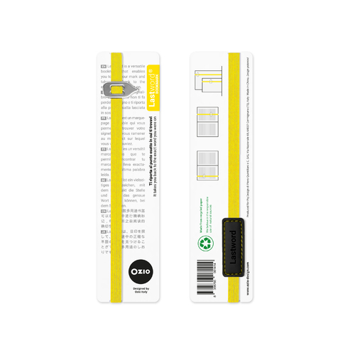 Lastword Bookmark - Yellow