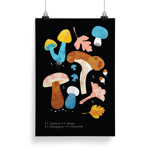 Botanika Chanterelle Print