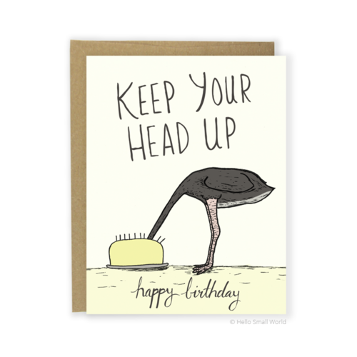 Ostrich Birthday.
