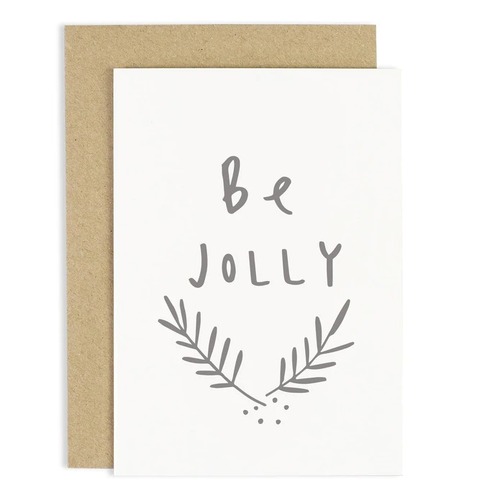 Be Jolly Christmas Card.