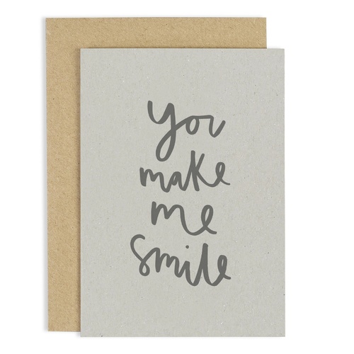 You Make Me Smile Card.