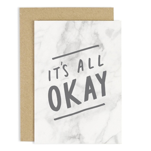 It's all okay.