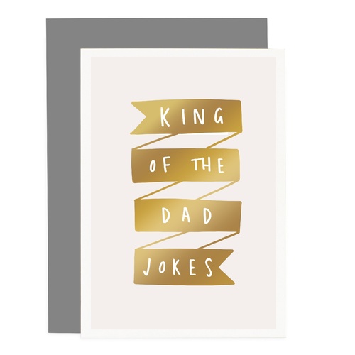 King Of The Dad Jokes Card