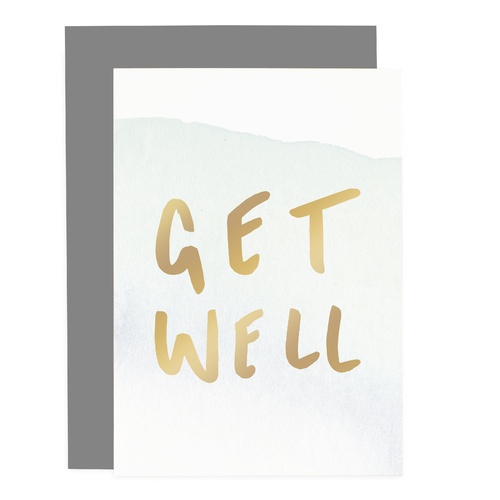 Get Well - Ombre Card.